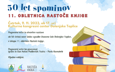 11. obletnica RASTOČE KNJIGE