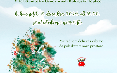Otvoritev novega Vrtca Gumbek