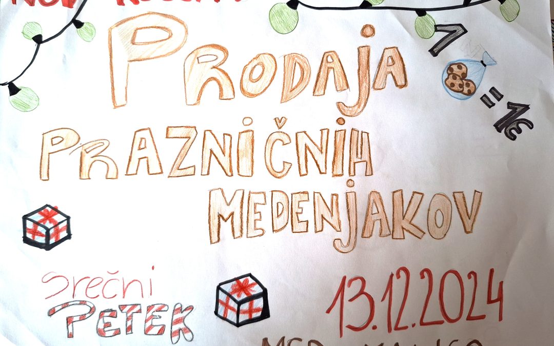 Peka prazničnih medenjakov