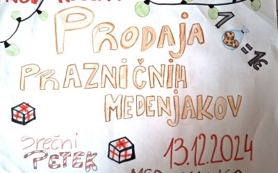Peka prazničnih medenjakov